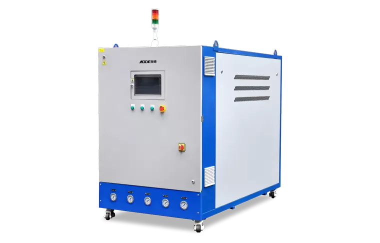 Mould cooling station